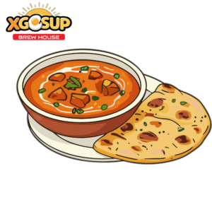 2 Paratha with Curry (Mutton / Butter Chicken / Vege)